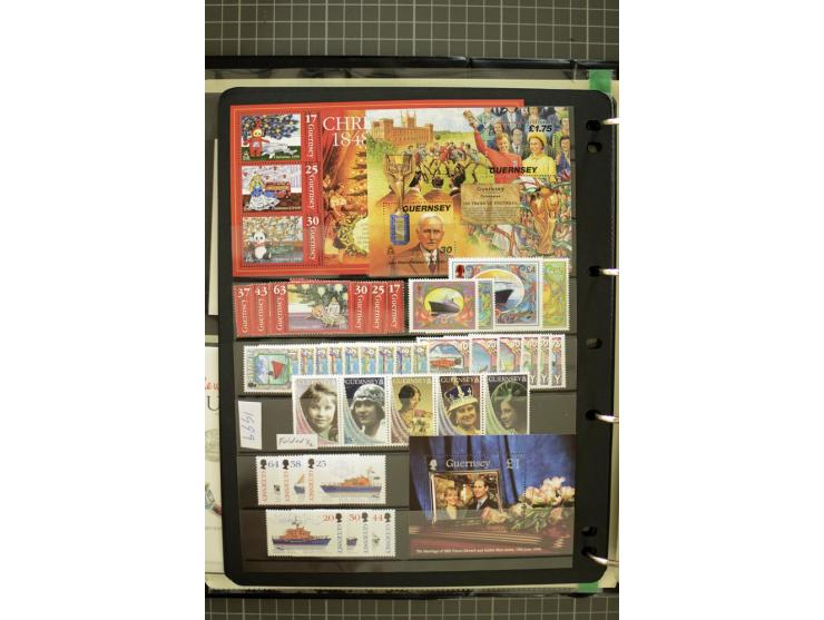 1969/2007, Guernsey, Jersey and Isle of Man, mostly unmounted mint collection including miniature sheets and booklets