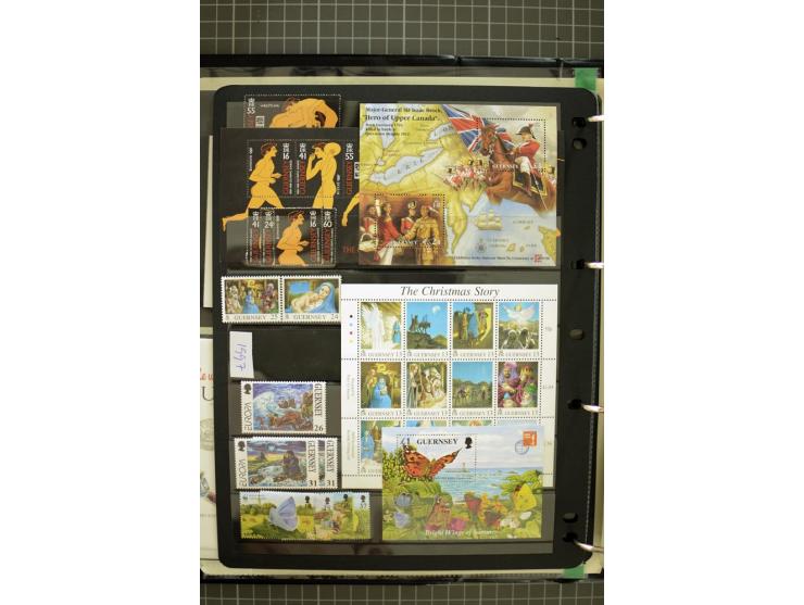 1969/2007, Guernsey, Jersey and Isle of Man, mostly unmounted mint collection including miniature sheets and booklets