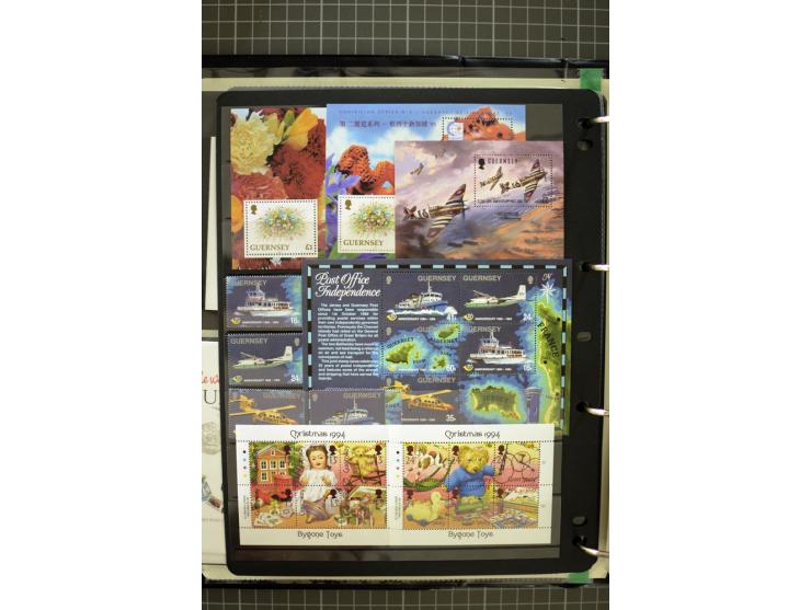 1969/2007, Guernsey, Jersey and Isle of Man, mostly unmounted mint collection including miniature sheets and booklets