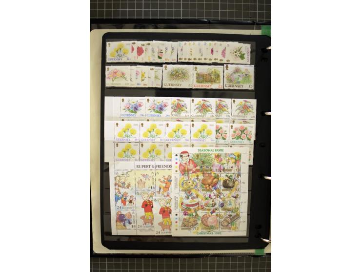 1969/2007, Guernsey, Jersey and Isle of Man, mostly unmounted mint collection including miniature sheets and booklets