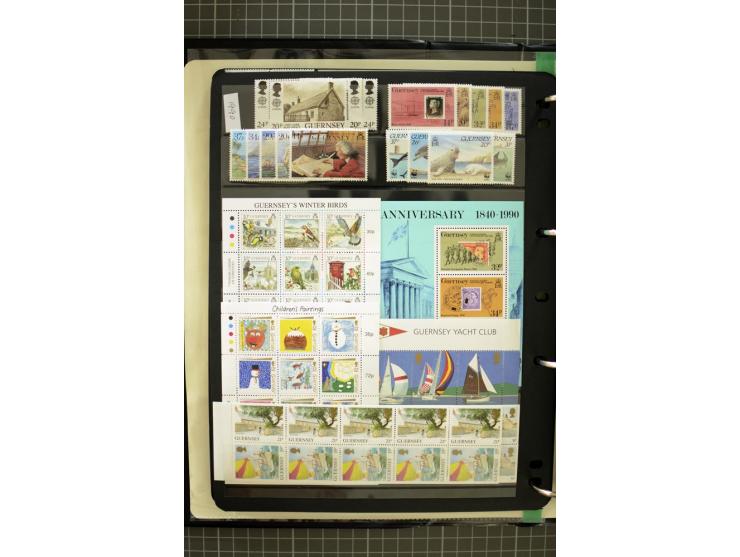 1969/2007, Guernsey, Jersey and Isle of Man, mostly unmounted mint collection including miniature sheets and booklets