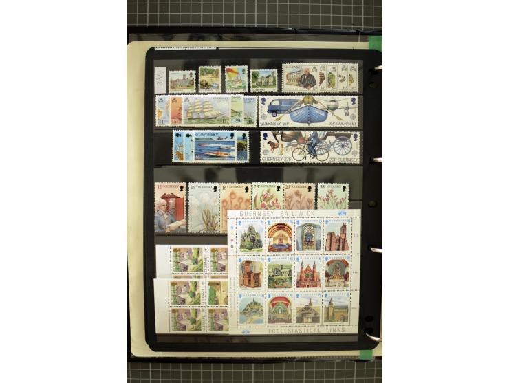 1969/2007, Guernsey, Jersey and Isle of Man, mostly unmounted mint collection including miniature sheets and booklets