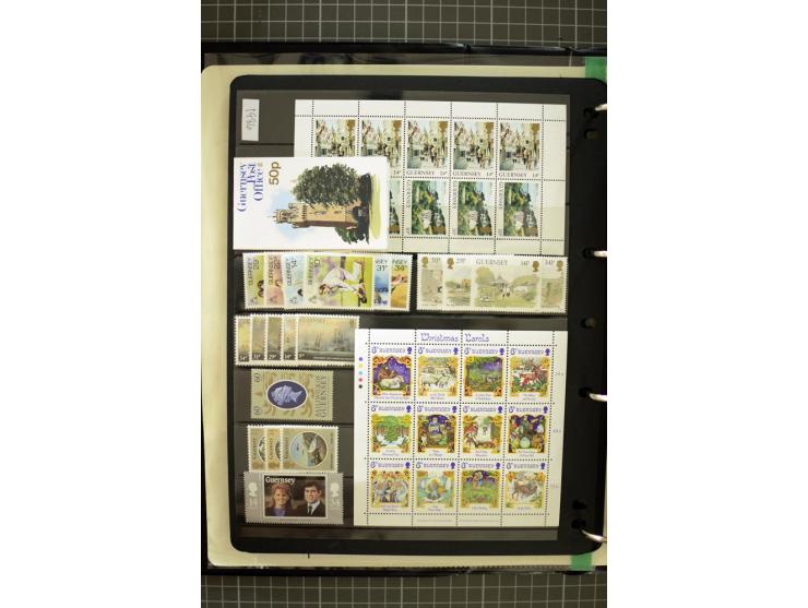 1969/2007, Guernsey, Jersey and Isle of Man, mostly unmounted mint collection including miniature sheets and booklets