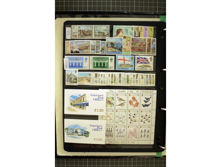 1969/2007, Guernsey, Jersey and Isle of Man, mostly unmounted mint collection including miniature sheets and booklets
