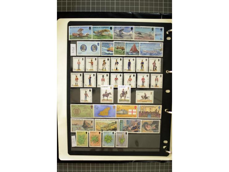 1969/2007, Guernsey, Jersey and Isle of Man, mostly unmounted mint collection including miniature sheets and booklets