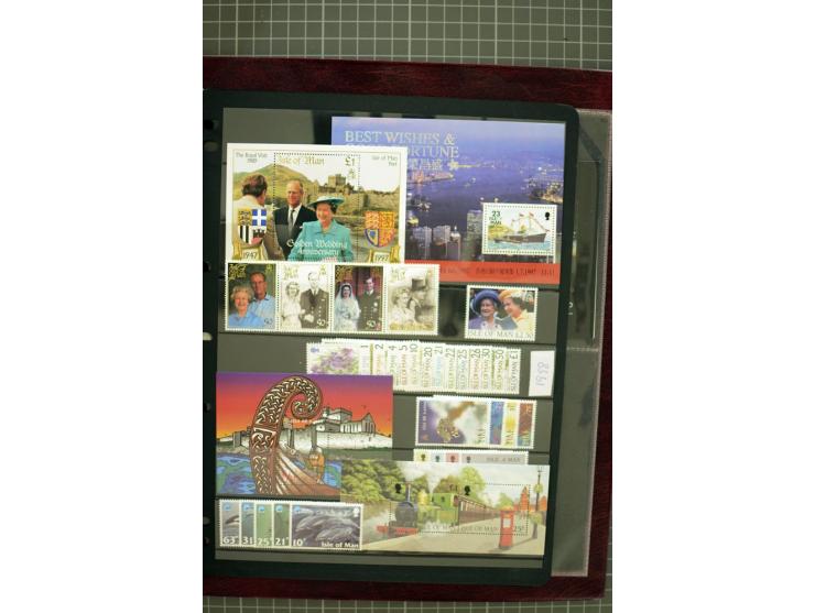 1969/2007, Guernsey, Jersey and Isle of Man, mostly unmounted mint collection including miniature sheets and booklets