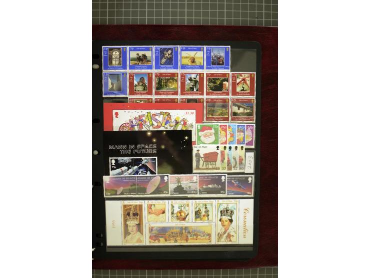 1969/2007, Guernsey, Jersey and Isle of Man, mostly unmounted mint collection including miniature sheets and booklets