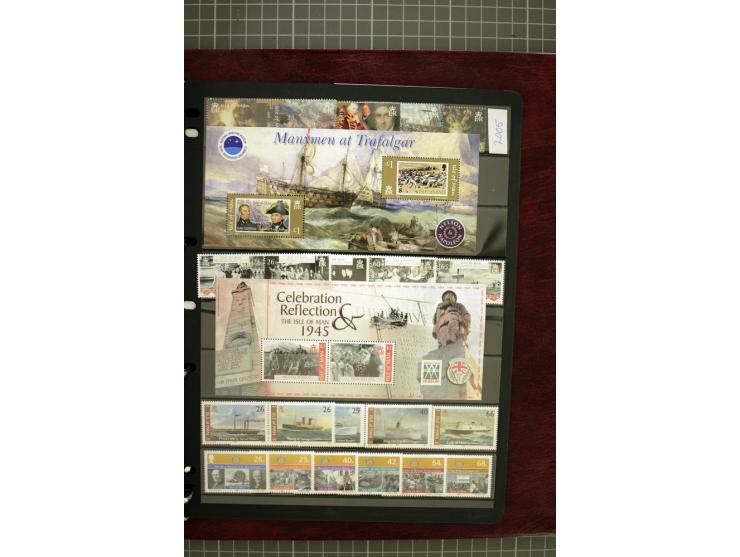 1969/2007, Guernsey, Jersey and Isle of Man, mostly unmounted mint collection including miniature sheets and booklets
