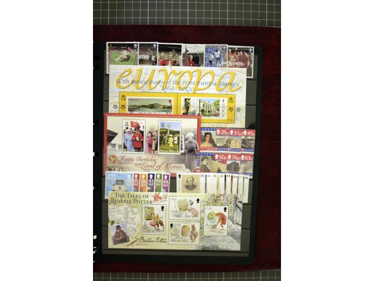 1969/2007, Guernsey, Jersey and Isle of Man, mostly unmounted mint collection including miniature sheets and booklets