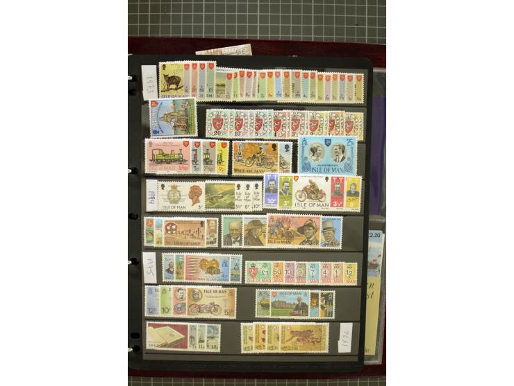 1969/2007, Guernsey, Jersey and Isle of Man, mostly unmounted mint collection including miniature sheets and booklets