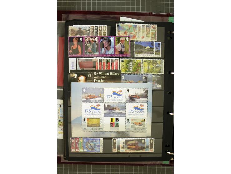1969/2007, Guernsey, Jersey and Isle of Man, mostly unmounted mint collection including miniature sheets and booklets