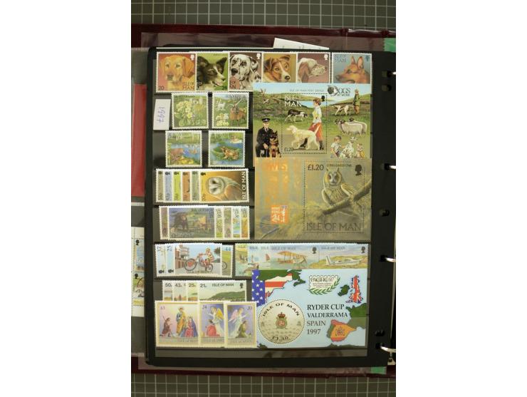 1969/2007, Guernsey, Jersey and Isle of Man, mostly unmounted mint collection including miniature sheets and booklets