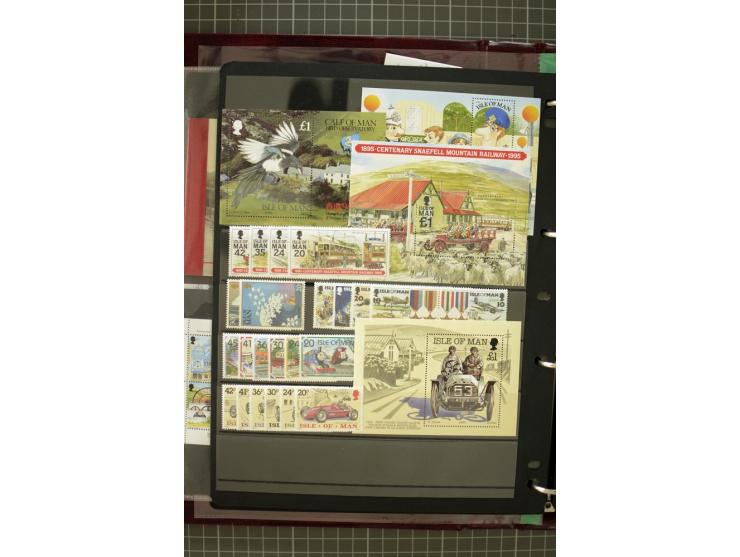 1969/2007, Guernsey, Jersey and Isle of Man, mostly unmounted mint collection including miniature sheets and booklets