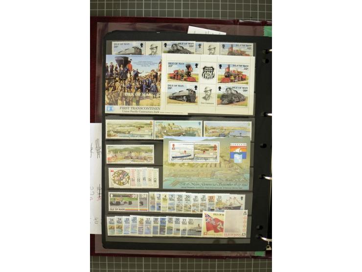 1969/2007, Guernsey, Jersey and Isle of Man, mostly unmounted mint collection including miniature sheets and booklets
