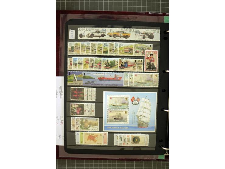 1969/2007, Guernsey, Jersey and Isle of Man, mostly unmounted mint collection including miniature sheets and booklets