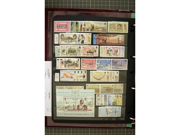 1969/2007, Guernsey, Jersey and Isle of Man, mostly unmounted mint collection including miniature sheets and booklets