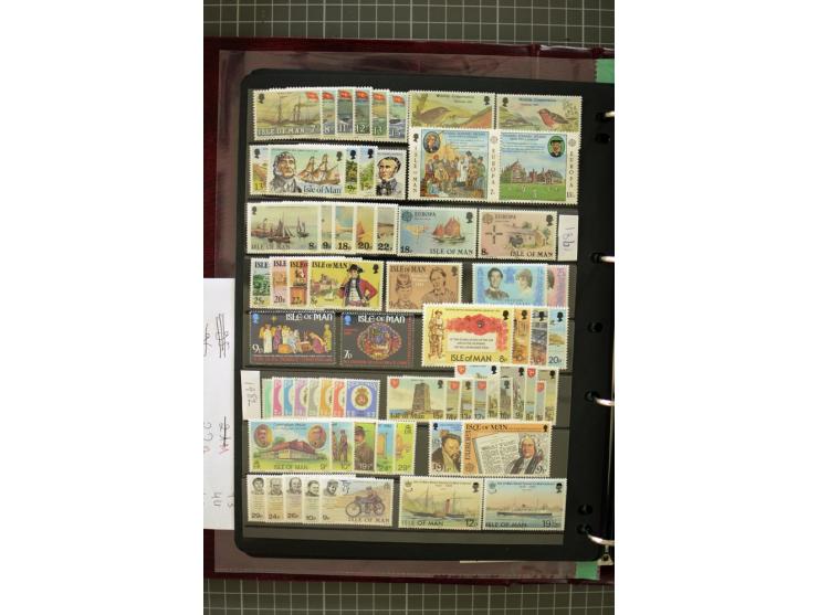 1969/2007, Guernsey, Jersey and Isle of Man, mostly unmounted mint collection including miniature sheets and booklets