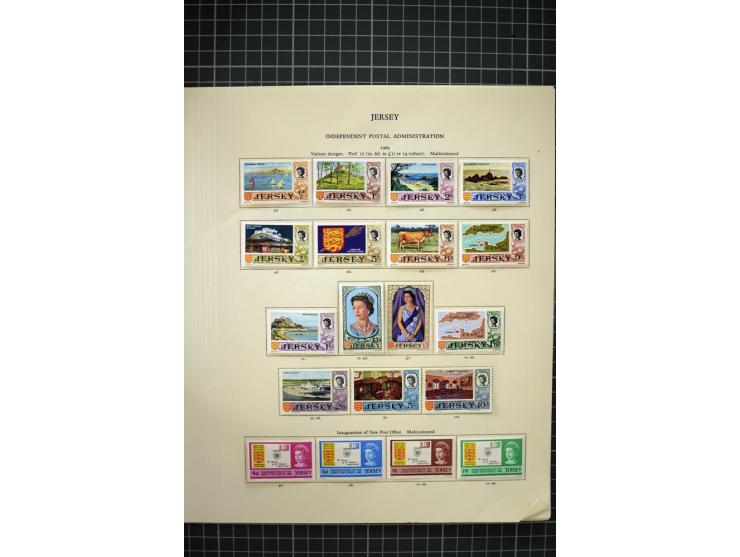 1969/2007, Guernsey, Jersey and Isle of Man, mostly unmounted mint collection including miniature sheets and booklets