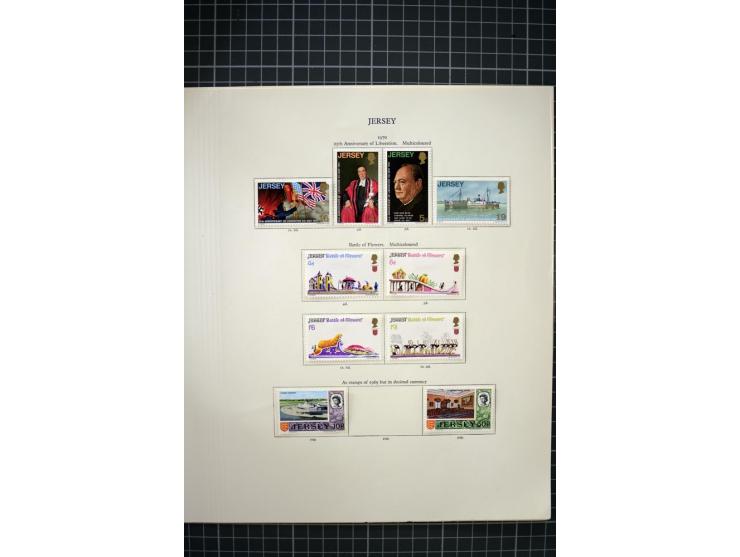 1969/2007, Guernsey, Jersey and Isle of Man, mostly unmounted mint collection including miniature sheets and booklets