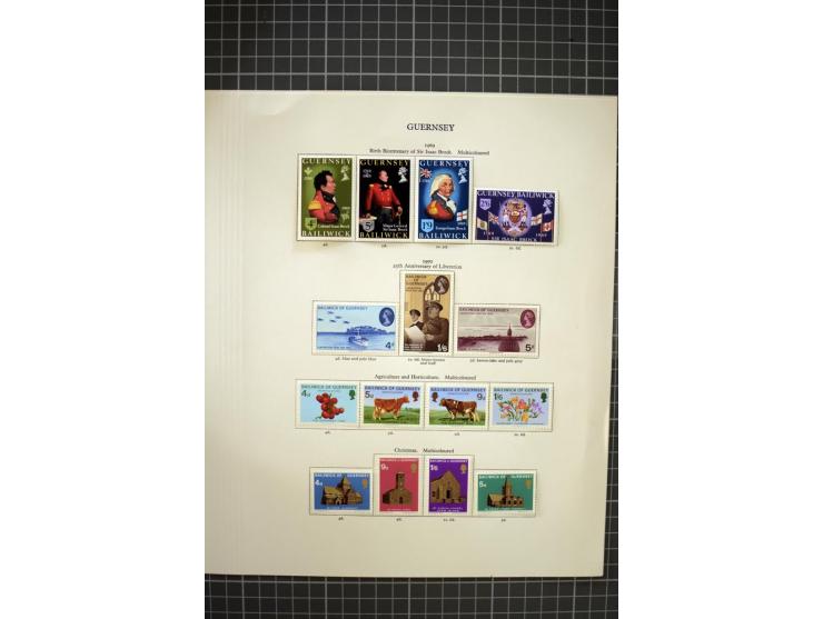 1969/2007, Guernsey, Jersey and Isle of Man, mostly unmounted mint collection including miniature sheets and booklets