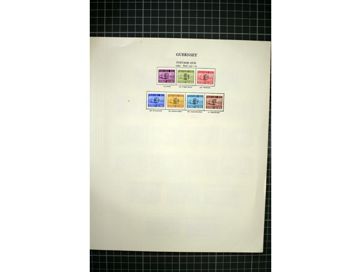 1969/2007, Guernsey, Jersey and Isle of Man, mostly unmounted mint collection including miniature sheets and booklets