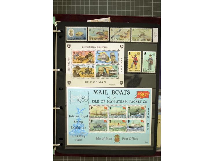 1969/2007, Guernsey, Jersey and Isle of Man, mostly unmounted mint collection including miniature sheets and booklets