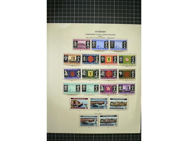 1969/2007, Guernsey, Jersey and Isle of Man, mostly unmounted mint collection including miniature sheets and booklets