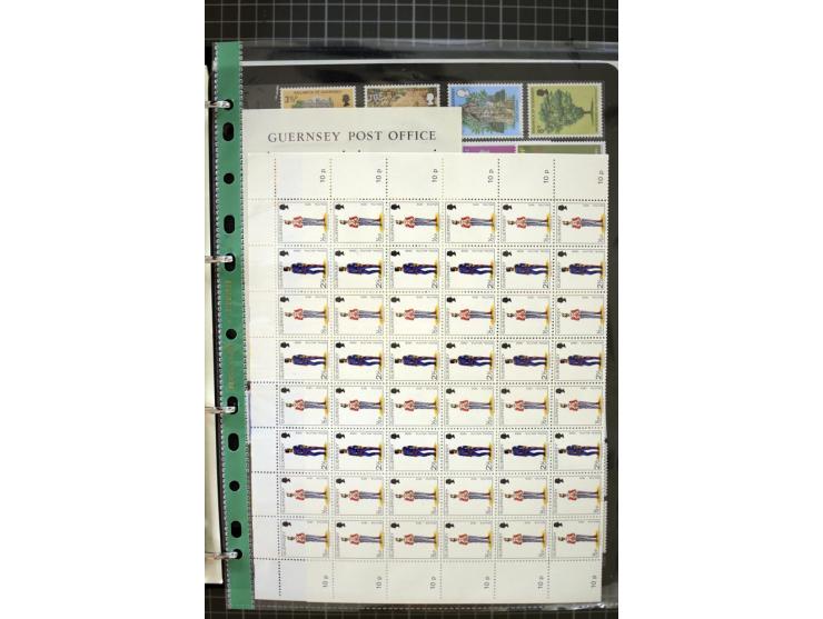 1969/2007, Guernsey, Jersey and Isle of Man, mostly unmounted mint collection including miniature sheets and booklets
