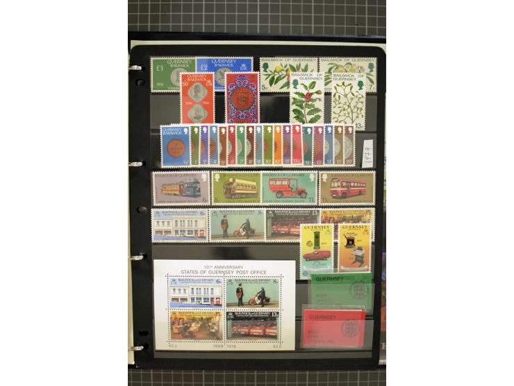 1969/2007, Guernsey, Jersey and Isle of Man, mostly unmounted mint collection including miniature sheets and booklets