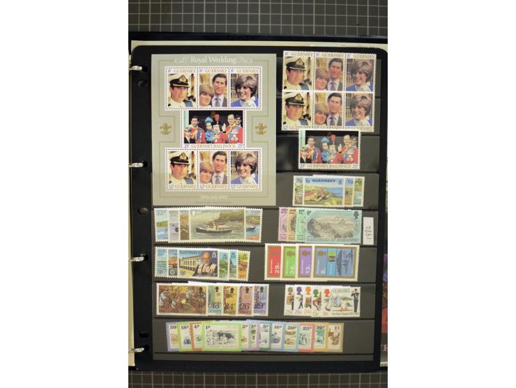 1969/2007, Guernsey, Jersey and Isle of Man, mostly unmounted mint collection including miniature sheets and booklets