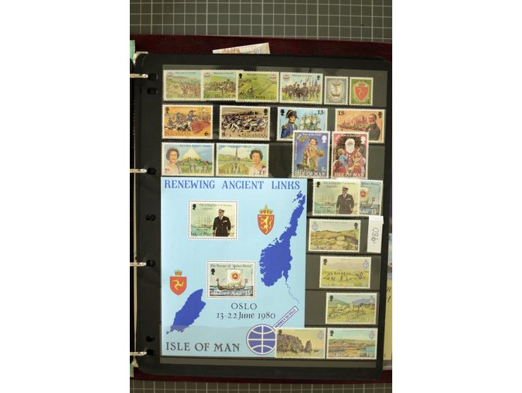 1969/2007, Guernsey, Jersey and Isle of Man, mostly unmounted mint collection including miniature sheets and booklets