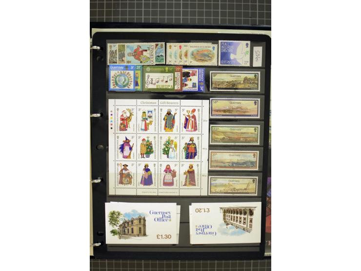 1969/2007, Guernsey, Jersey and Isle of Man, mostly unmounted mint collection including miniature sheets and booklets