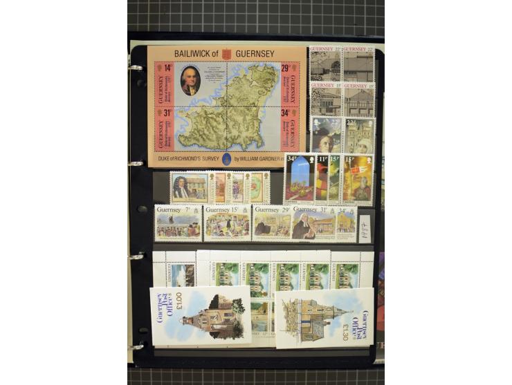 1969/2007, Guernsey, Jersey and Isle of Man, mostly unmounted mint collection including miniature sheets and booklets