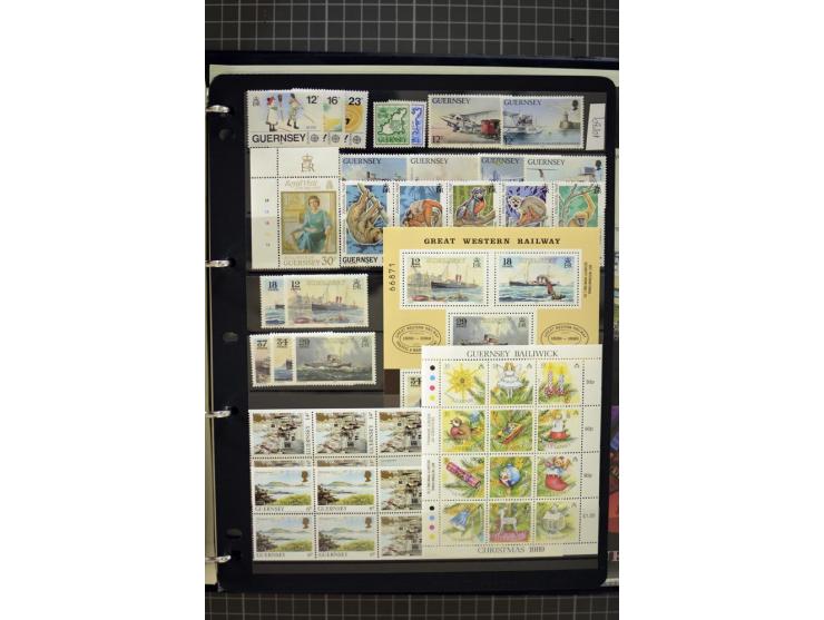 1969/2007, Guernsey, Jersey and Isle of Man, mostly unmounted mint collection including miniature sheets and booklets