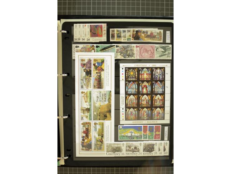 1969/2007, Guernsey, Jersey and Isle of Man, mostly unmounted mint collection including miniature sheets and booklets