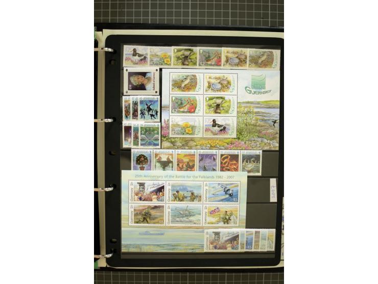 1969/2007, Guernsey, Jersey and Isle of Man, mostly unmounted mint collection including miniature sheets and booklets