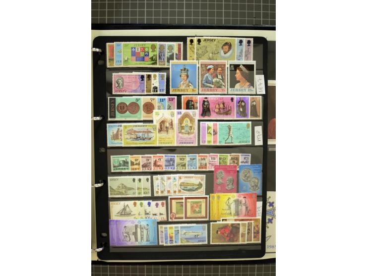 1969/2007, Guernsey, Jersey and Isle of Man, mostly unmounted mint collection including miniature sheets and booklets