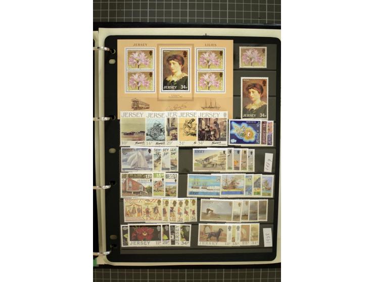 1969/2007, Guernsey, Jersey and Isle of Man, mostly unmounted mint collection including miniature sheets and booklets