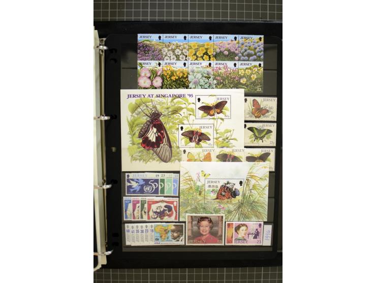 1969/2007, Guernsey, Jersey and Isle of Man, mostly unmounted mint collection including miniature sheets and booklets