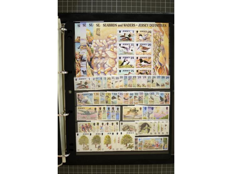 1969/2007, Guernsey, Jersey and Isle of Man, mostly unmounted mint collection including miniature sheets and booklets