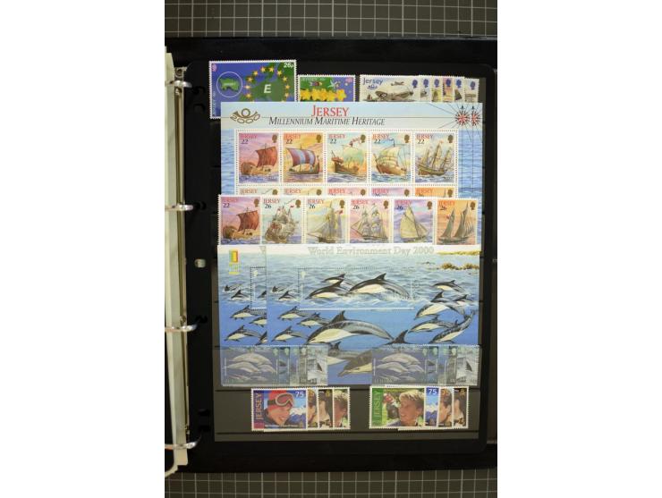 1969/2007, Guernsey, Jersey and Isle of Man, mostly unmounted mint collection including miniature sheets and booklets
