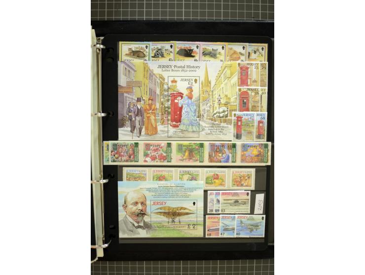 1969/2007, Guernsey, Jersey and Isle of Man, mostly unmounted mint collection including miniature sheets and booklets