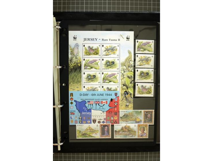 1969/2007, Guernsey, Jersey and Isle of Man, mostly unmounted mint collection including miniature sheets and booklets