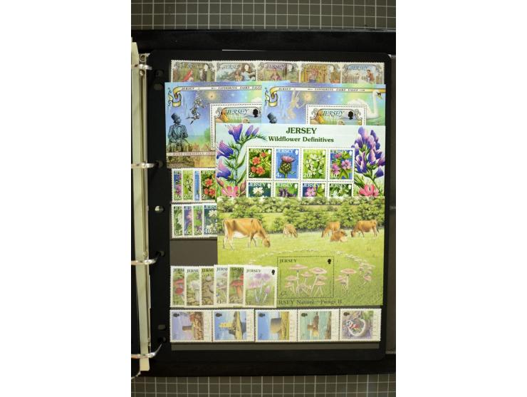 1969/2007, Guernsey, Jersey and Isle of Man, mostly unmounted mint collection including miniature sheets and booklets