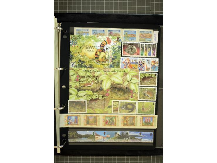 1969/2007, Guernsey, Jersey and Isle of Man, mostly unmounted mint collection including miniature sheets and booklets