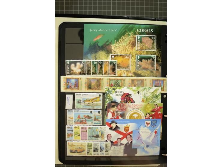 1969/2007, Guernsey, Jersey and Isle of Man, mostly unmounted mint collection including miniature sheets and booklets