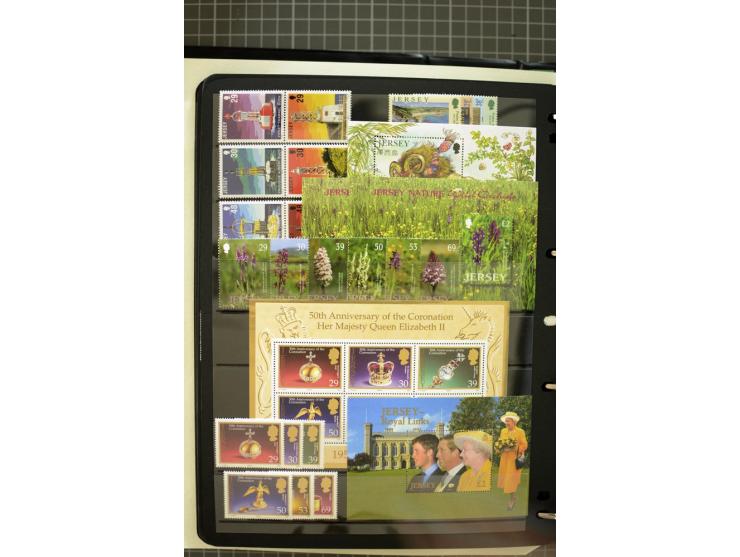 1969/2007, Guernsey, Jersey and Isle of Man, mostly unmounted mint collection including miniature sheets and booklets