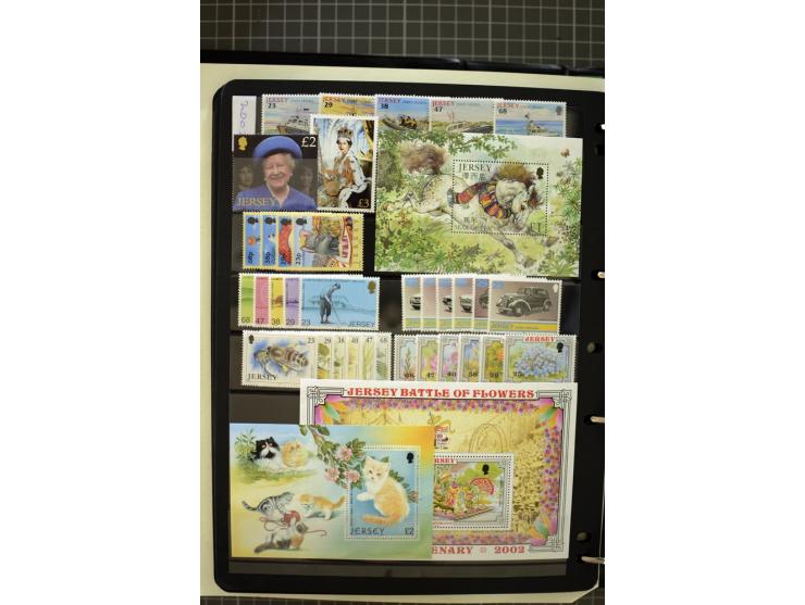 1969/2007, Guernsey, Jersey and Isle of Man, mostly unmounted mint collection including miniature sheets and booklets