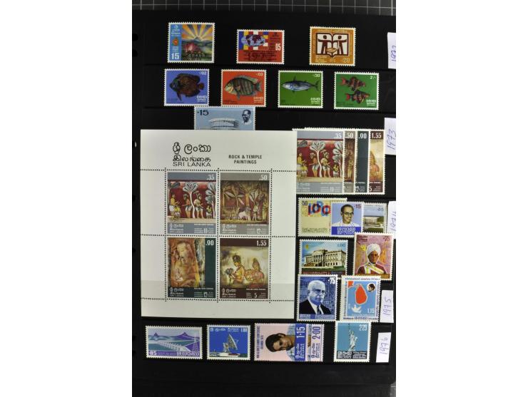 1937/2007, mounted mint collection including many good stamps, also many perforation and paper varieties, from 1971 on unmoun
