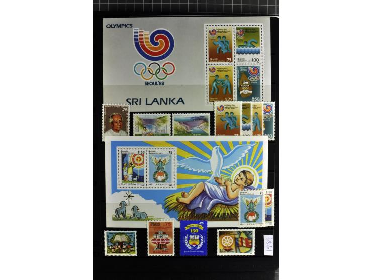 1937/2007, mounted mint collection including many good stamps, also many perforation and paper varieties, from 1971 on unmoun